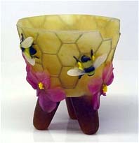 Pate de verre by Ellen Abbott and Marc Leva. Copyright the artists.