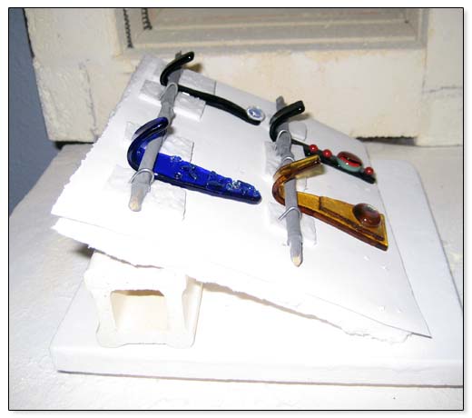 Fused Glass Pendants - The Second Bend