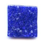 Faux Fused Glass Blue Granite