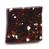 Faux Fused Glass Brown-Red Granite