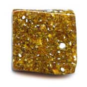Faux Fused Glass Gold Granite