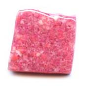 Faux Fused Glass Pink Granite