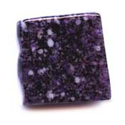 Faux Fused Glass Purple Granite