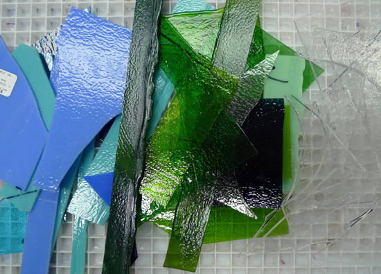 Scrap glass