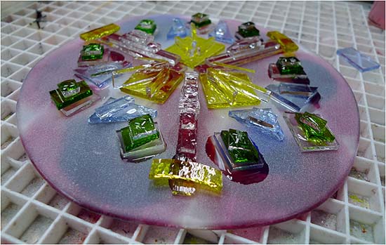 Adding Glass for Second Kiln Pressing