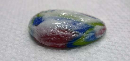 Removing light devitrification with etching cream