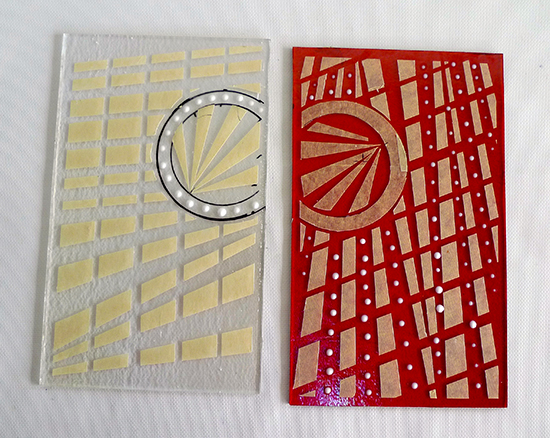 Irid-on-Irid technique