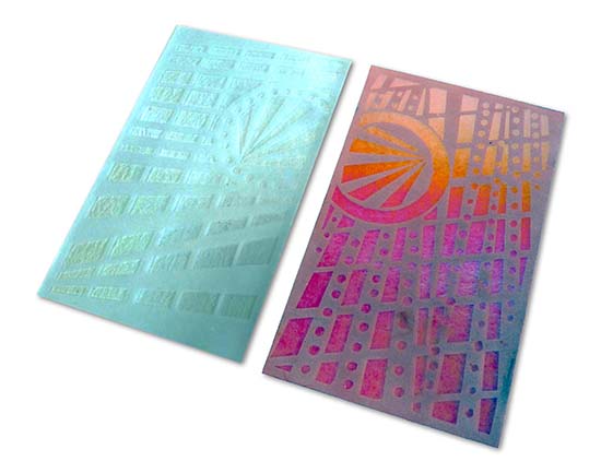 Irid-on-Irid technique